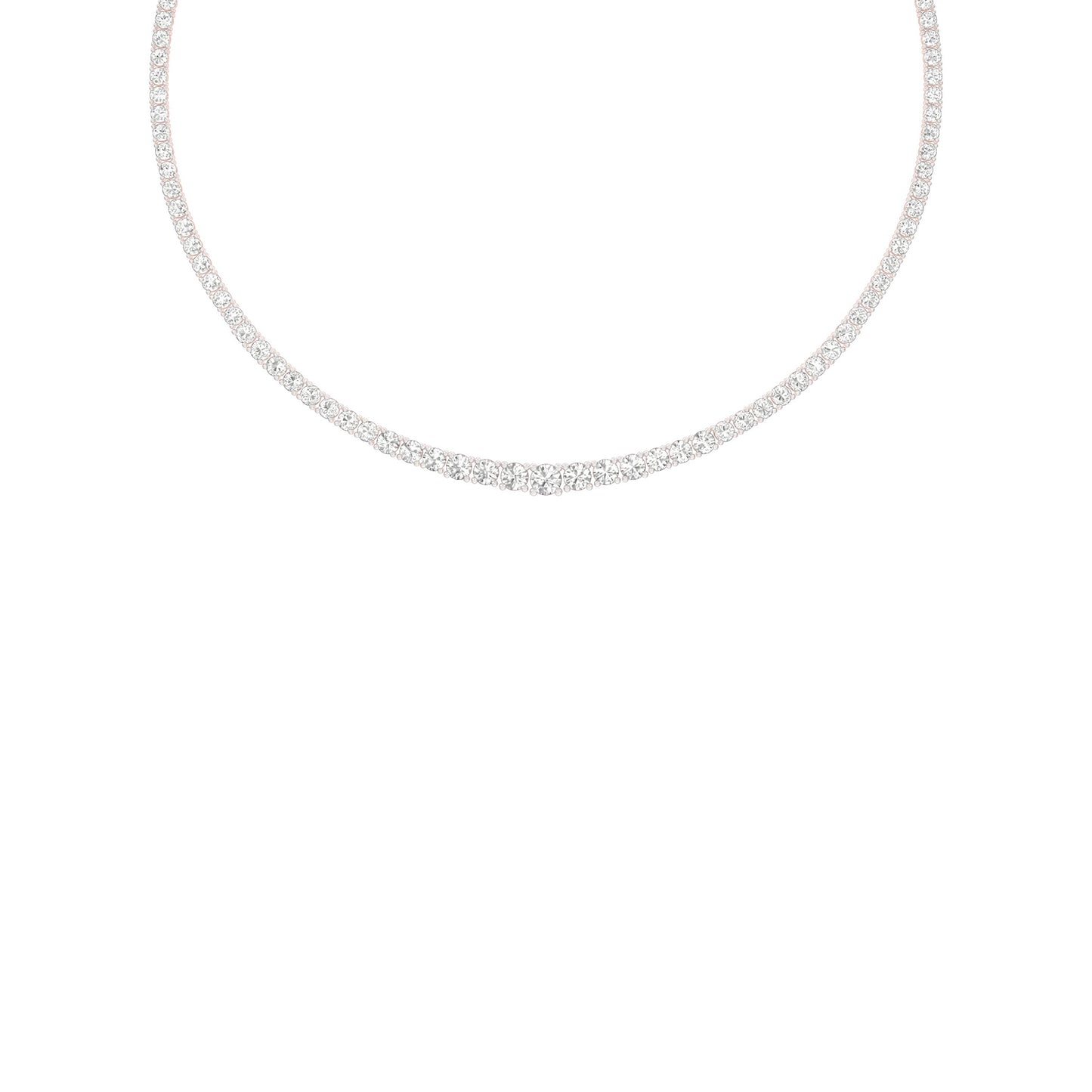 Soft Accent Diamond Necklace