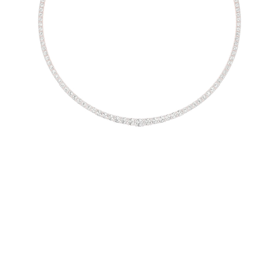 Soft Accent Diamond Necklace