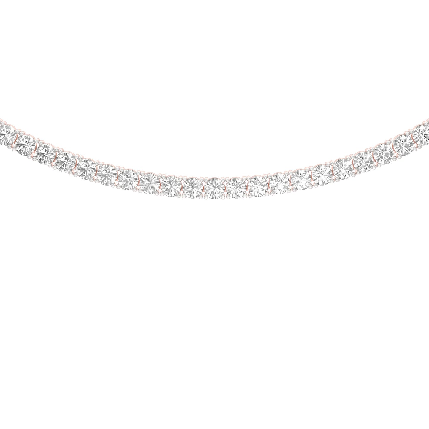 Soft Accent Diamond Necklace
