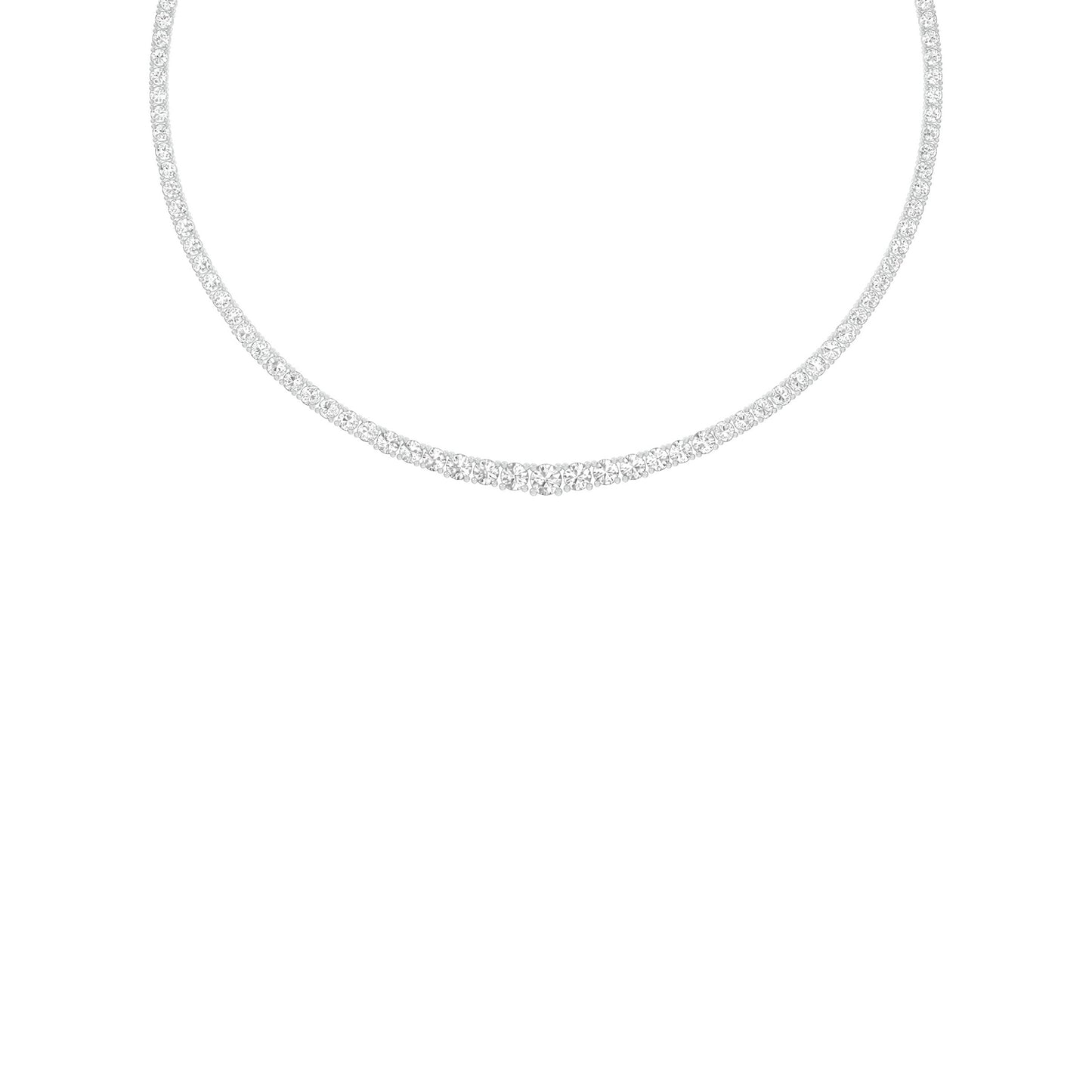 Soft Accent Diamond Necklace