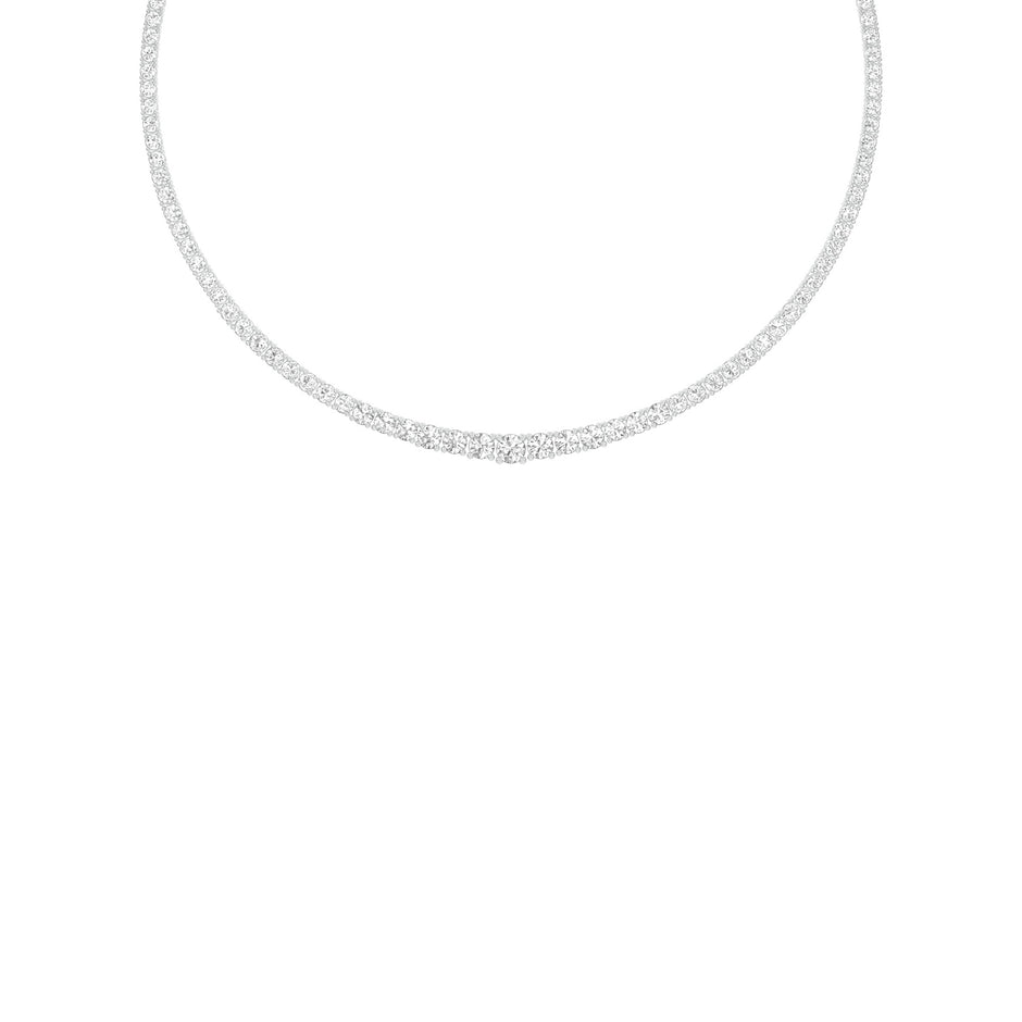 Soft Accent Diamond Necklace
