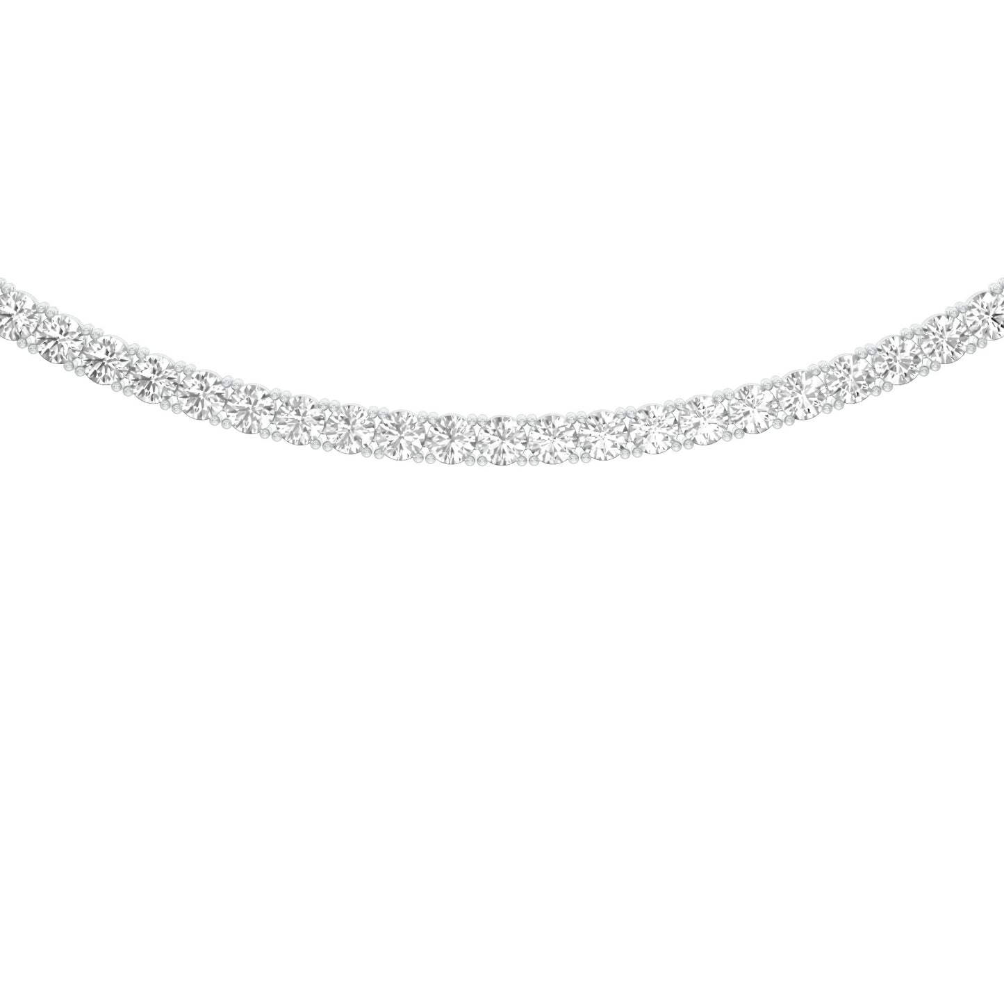 Soft Accent Diamond Necklace