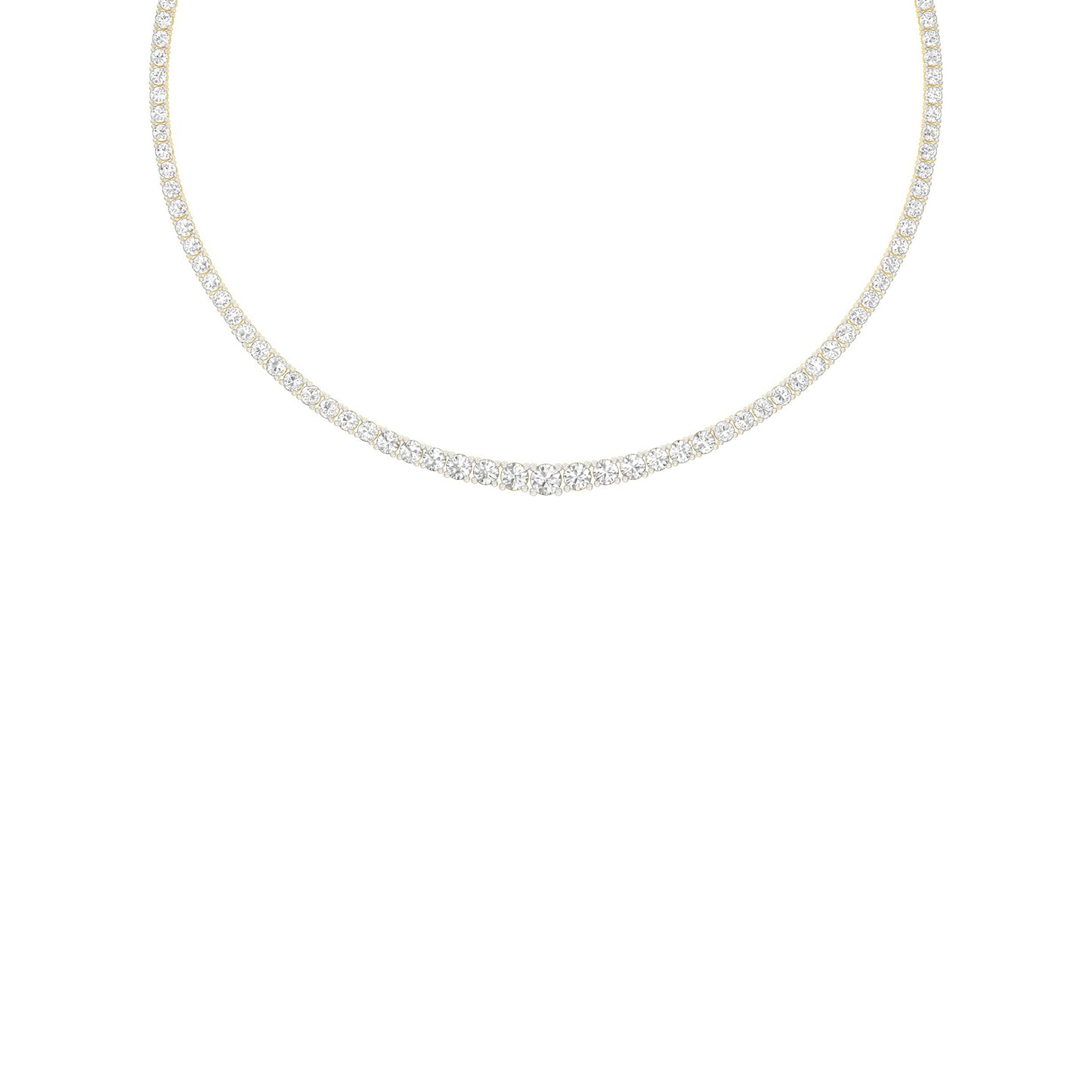 Soft Accent Diamond Necklace