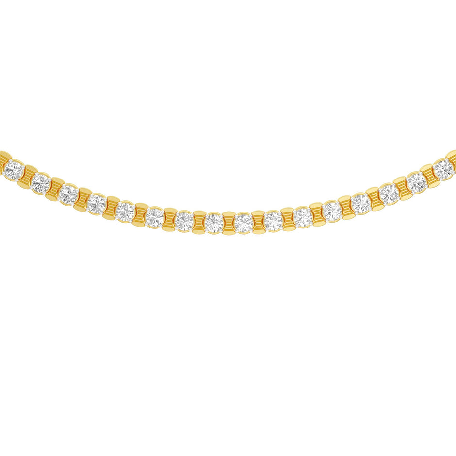 Final Draft Diamond Necklace