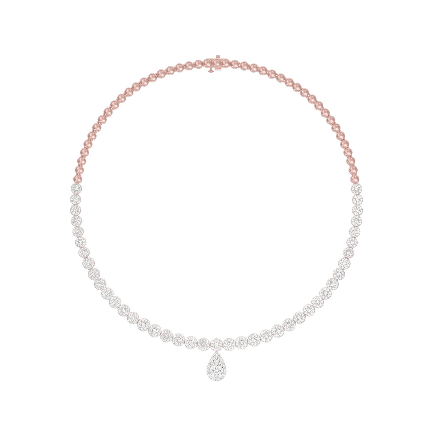 The Closing Sparkle Diamond Necklace