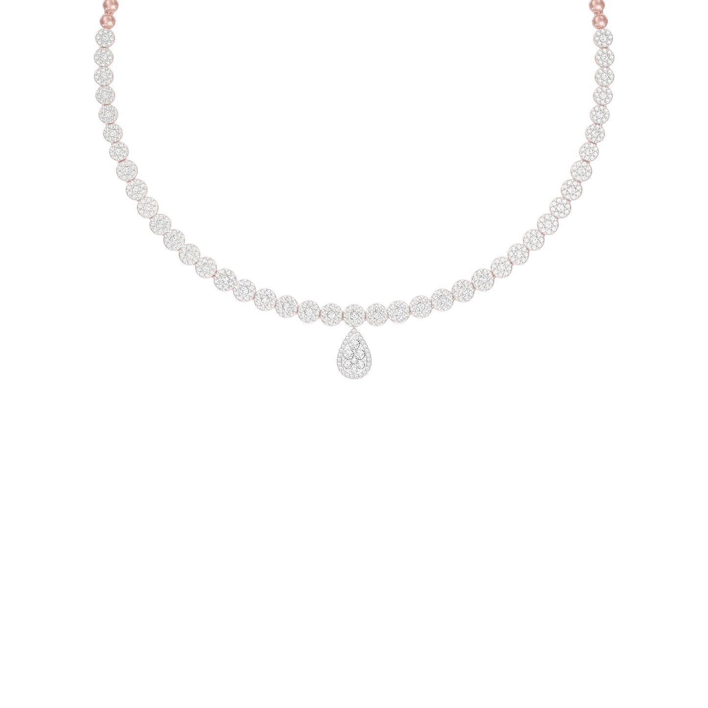 The Closing Sparkle Diamond Necklace
