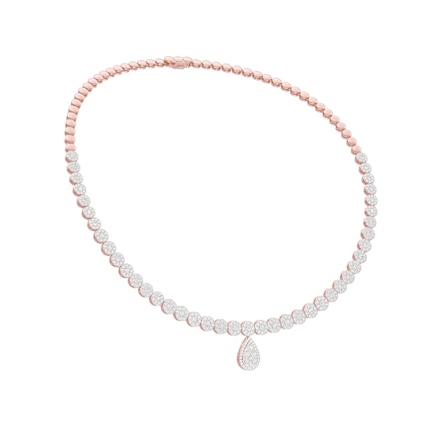 The Closing Sparkle Diamond Necklace