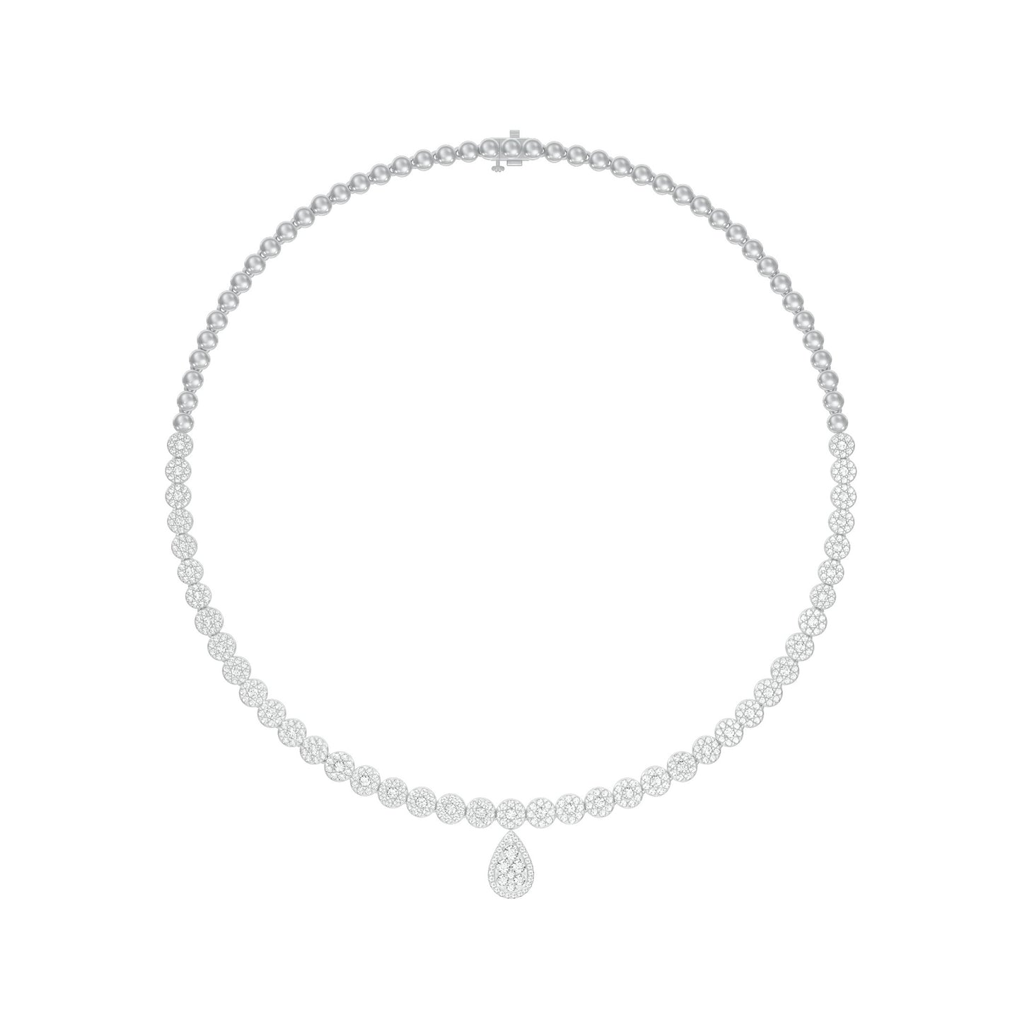 The Closing Sparkle Diamond Necklace