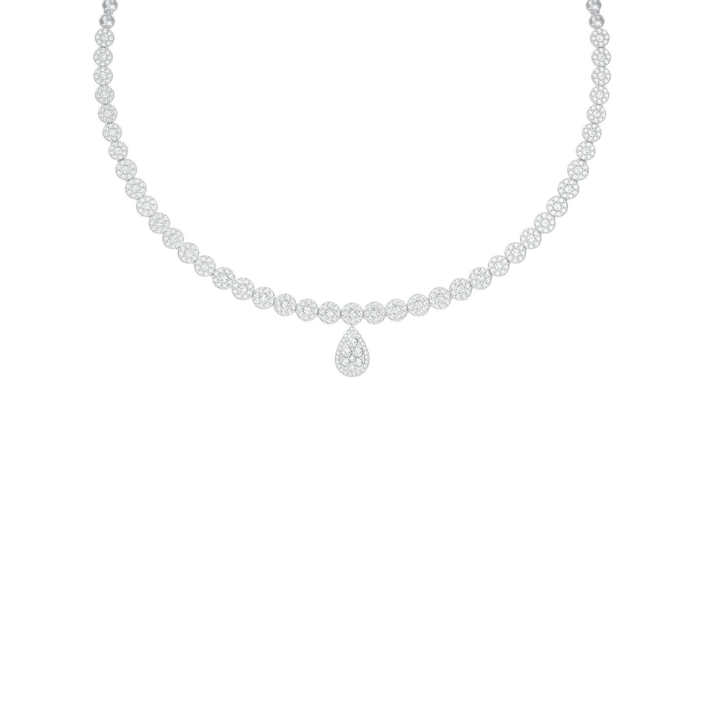 The Closing Sparkle Diamond Necklace