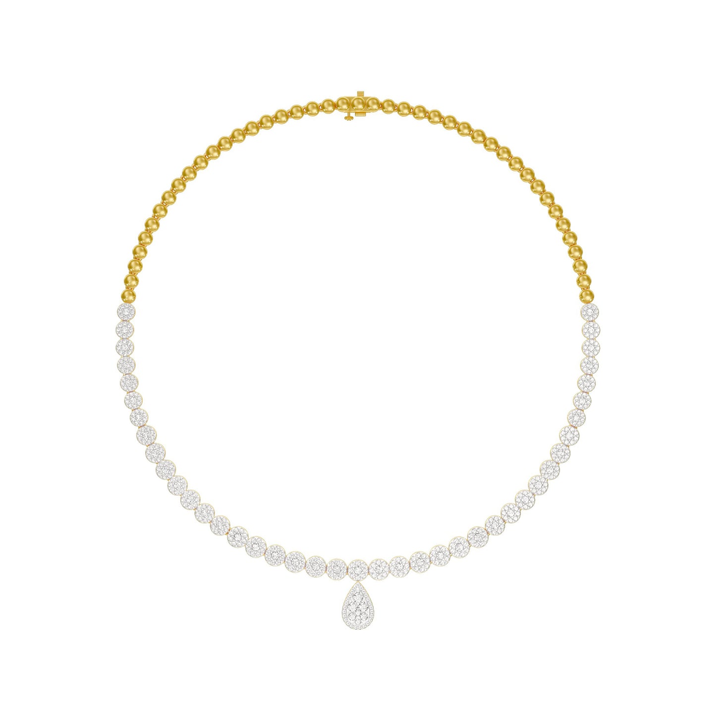 The Closing Sparkle Diamond Necklace