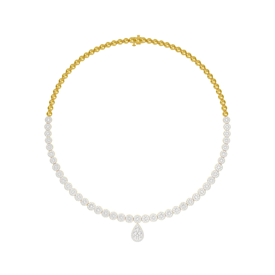 The Closing Sparkle Diamond Necklace