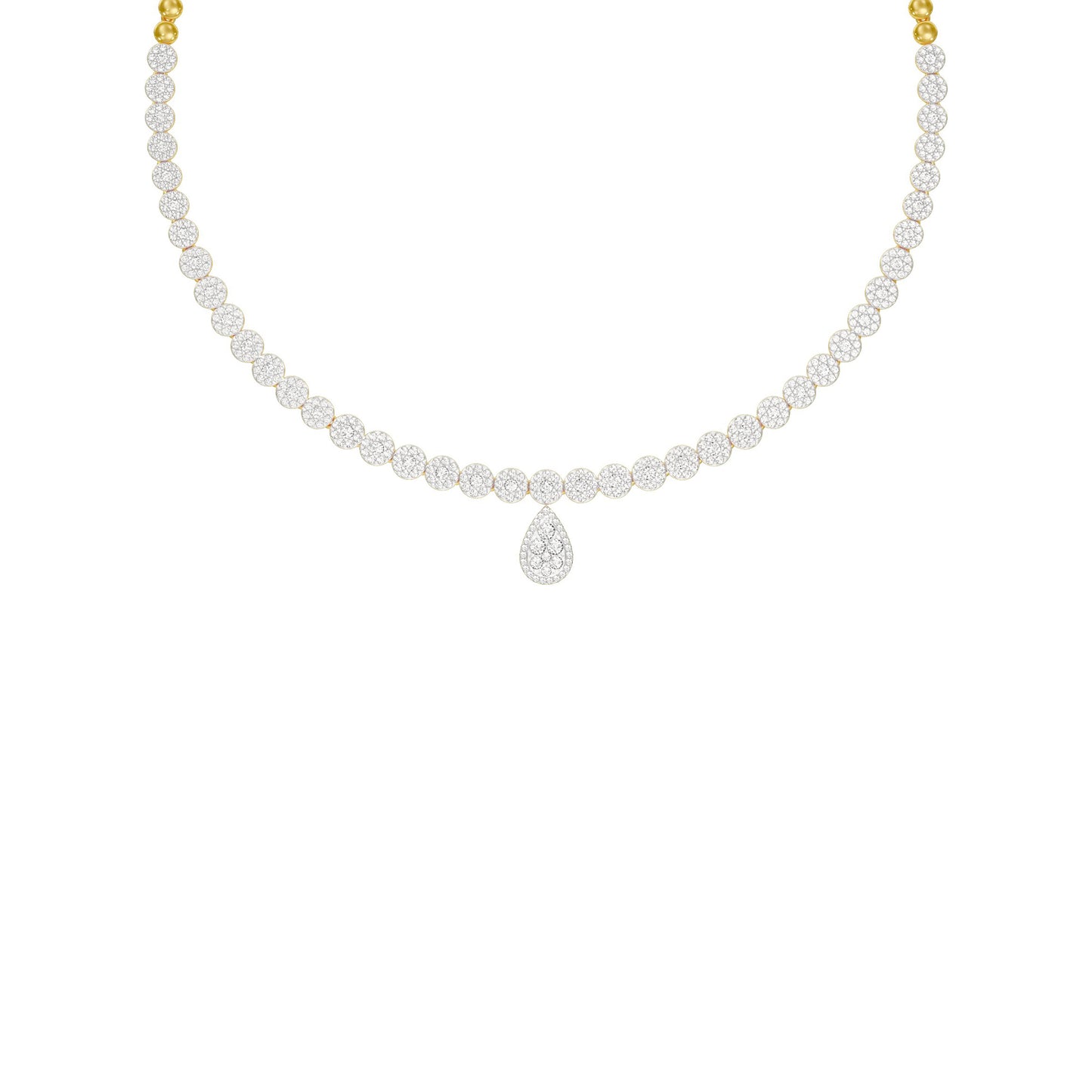 The Closing Sparkle Diamond Necklace
