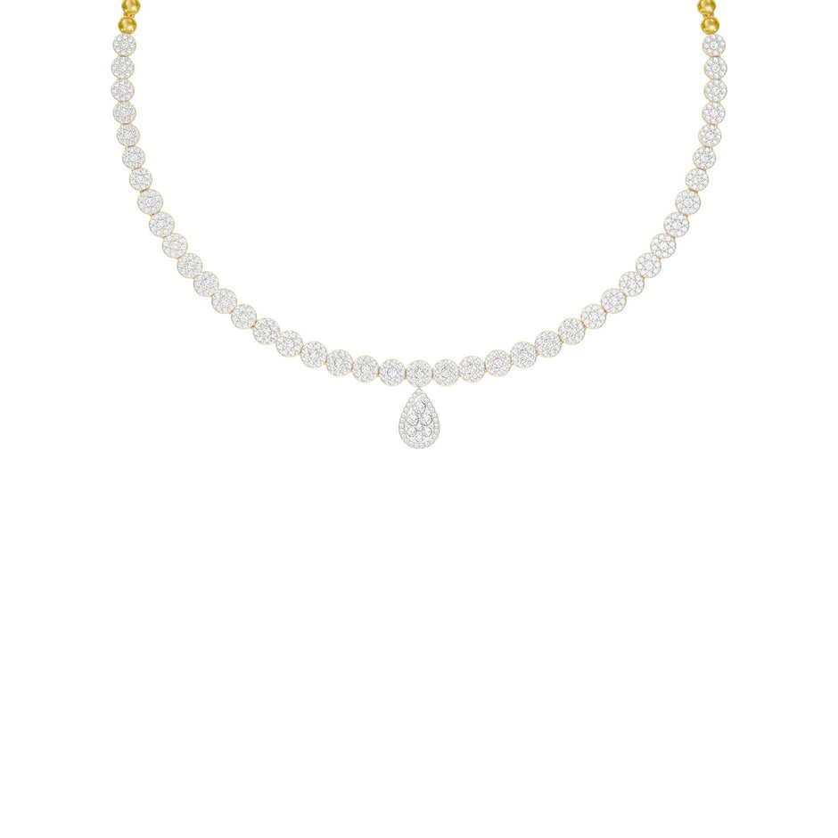 The Closing Sparkle Diamond Necklace