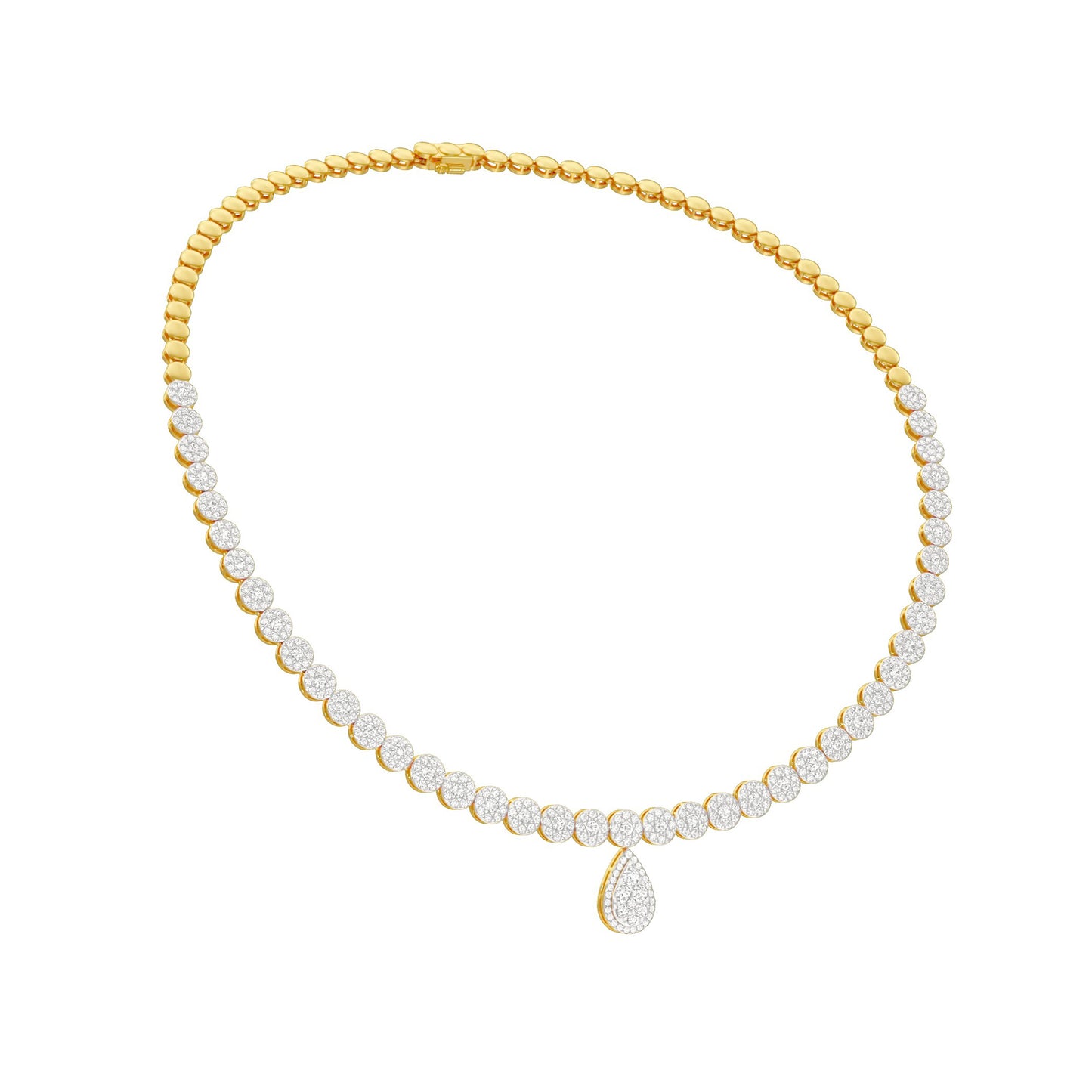 The Closing Sparkle Diamond Necklace