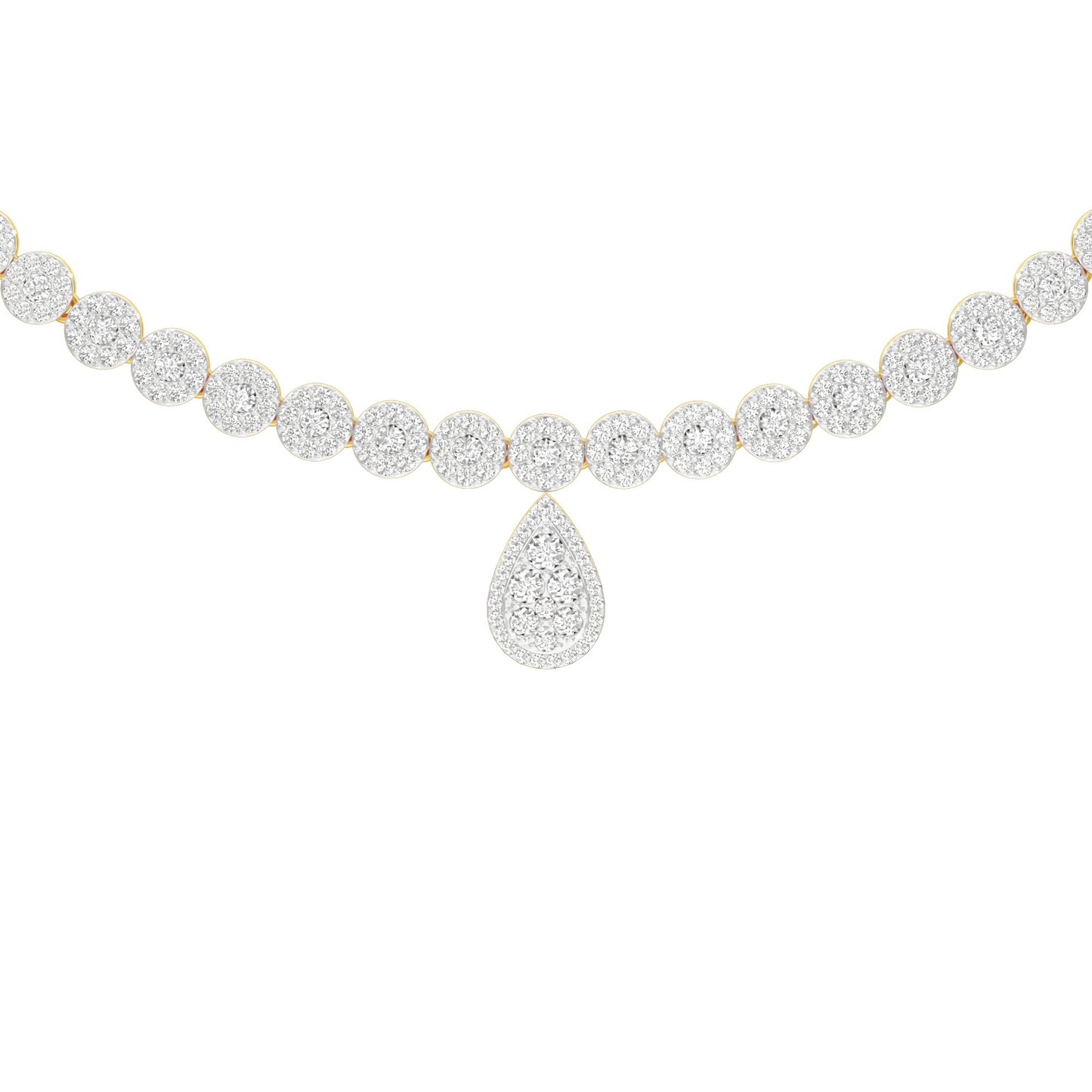 The Closing Sparkle Diamond Necklace