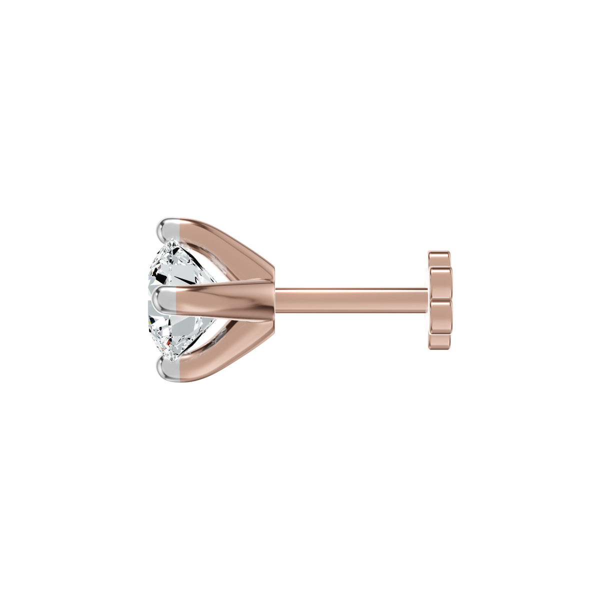 Timeless Sparkle Diamond Nose Pin