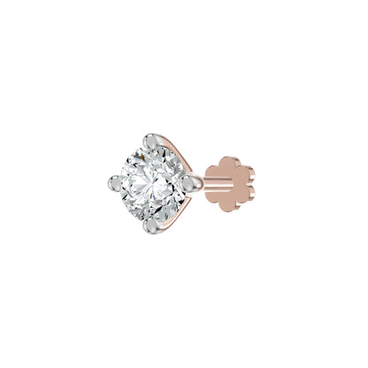 Timeless Sparkle Diamond Nose Pin