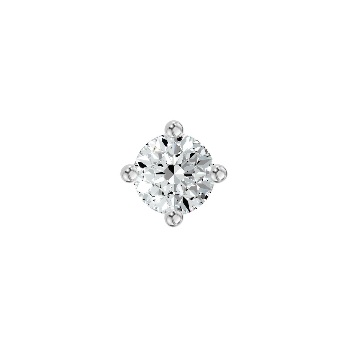 Timeless Sparkle Diamond Nose Pin