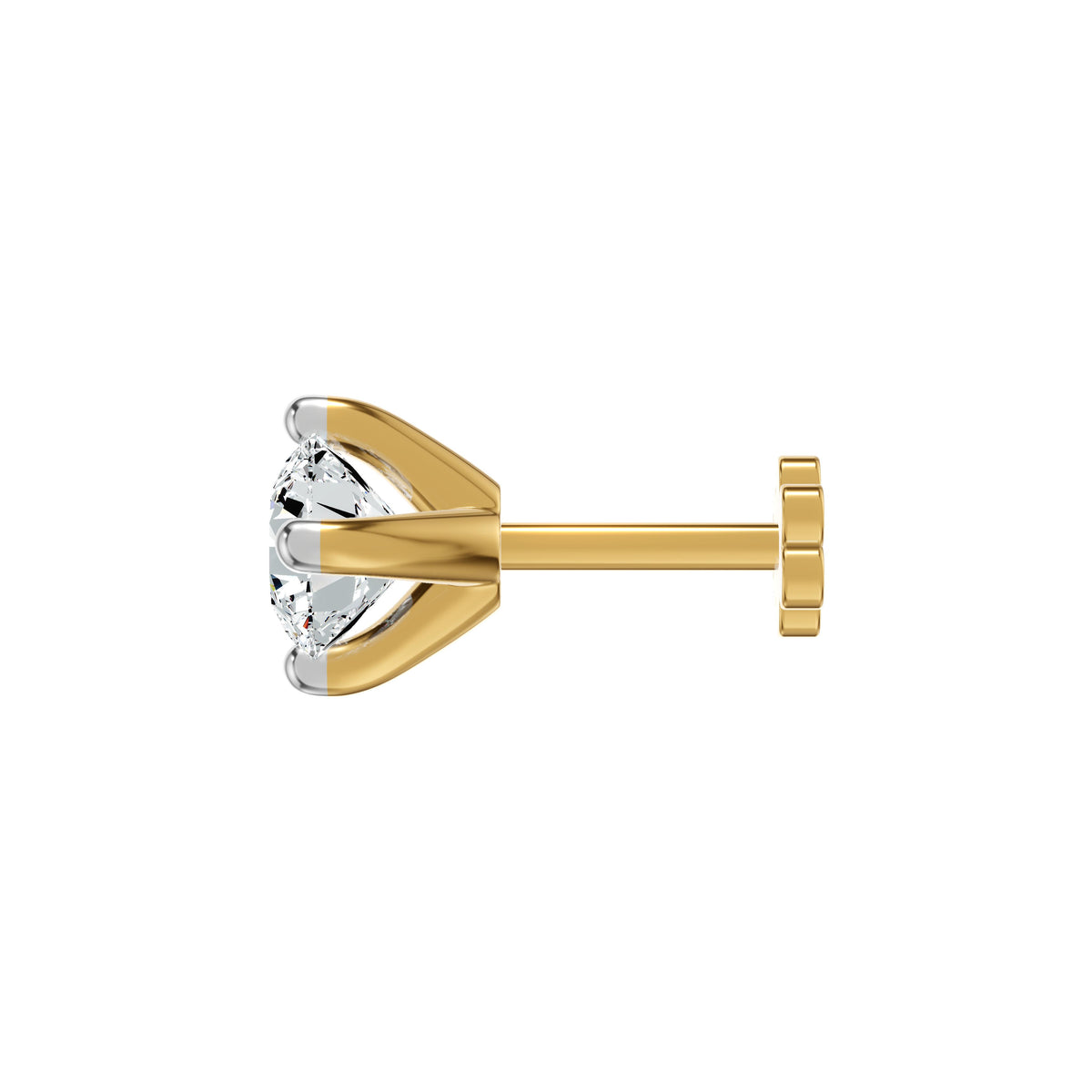 Timeless Sparkle Diamond Nose Pin