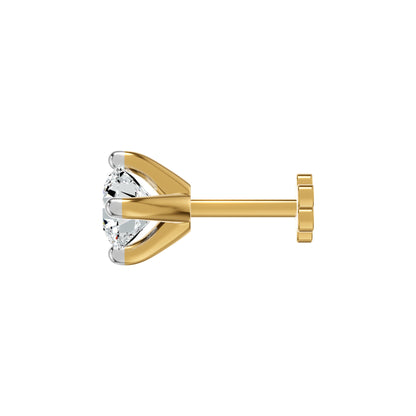 Timeless Sparkle Diamond Nose Pin