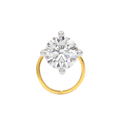 Pristine Radiance Diamond Nose Pin