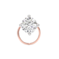 Pristine Radiance Diamond Nose Pin