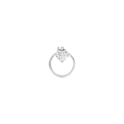 Stunning Tia Diamond Nose Pin 18 KT / White Gold
