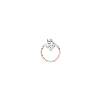 Pristine Radiance Diamond Nose Pin