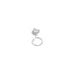 Vibrant Shimmer Diamond Nose Pin 18 KT / White Gold