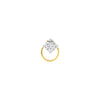 Vibrant Shimmer Diamond Nose Pin 18 KT / Yellow Gold