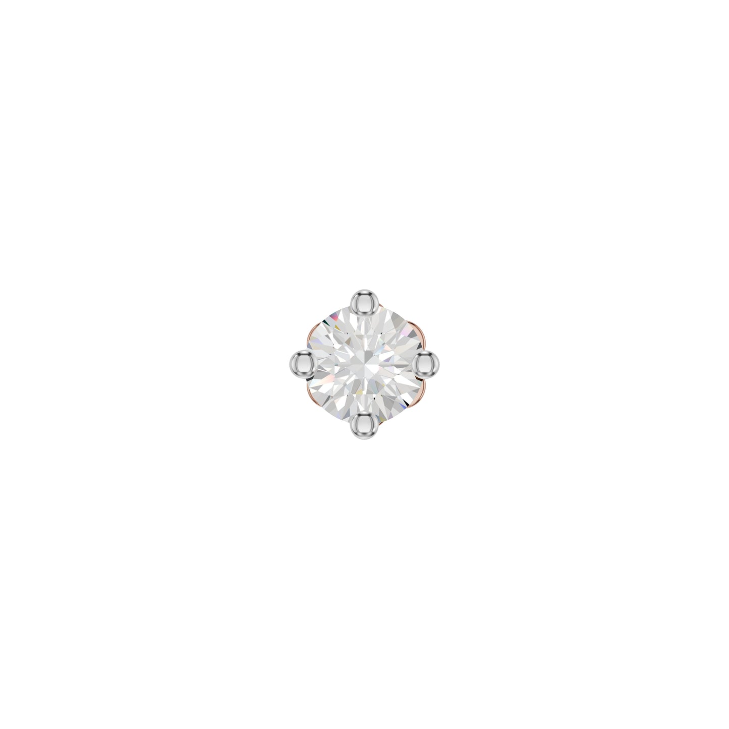 Captivating Charisma Diamond Nose Pin