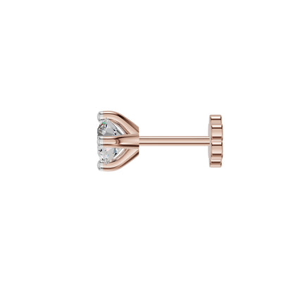 Captivating Charisma Diamond Nose Pin