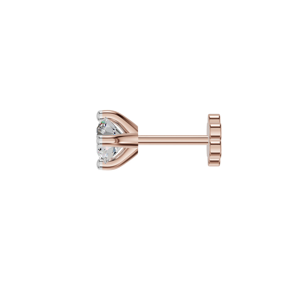 Captivating Charisma Diamond Nose Pin