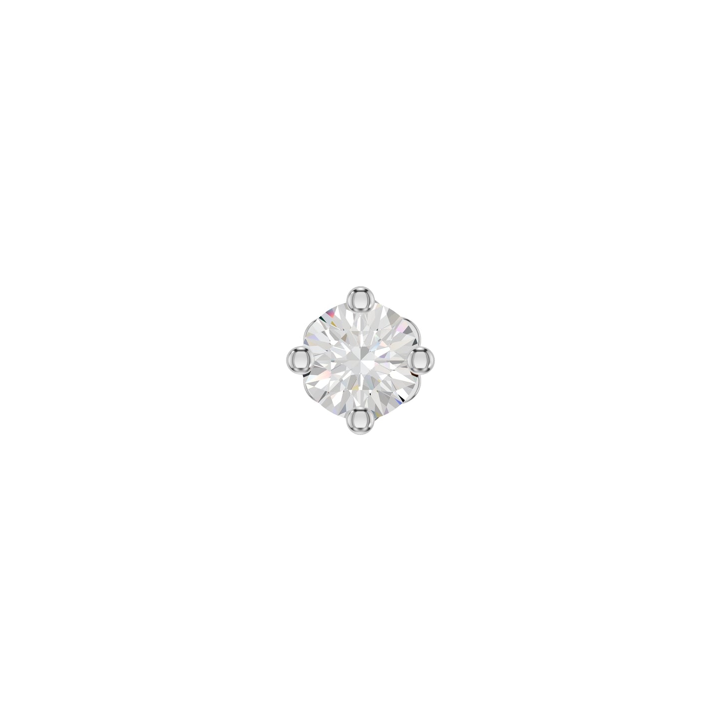 Captivating Charisma Diamond Nose Pin