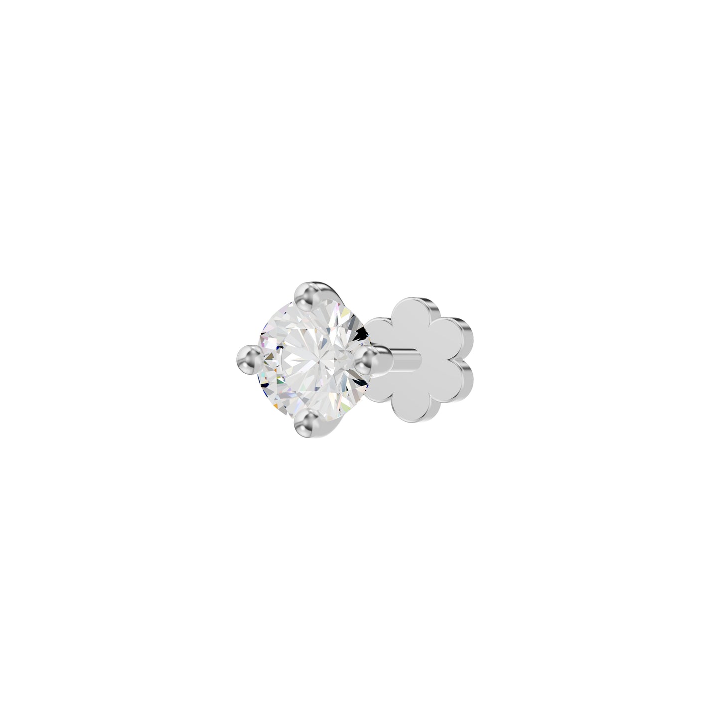 Captivating Charisma Diamond Nose Pin
