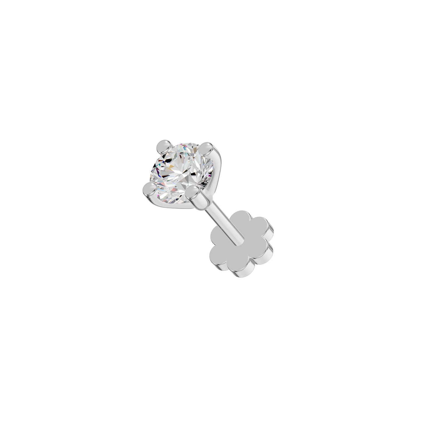 Captivating Charisma Diamond Nose Pin