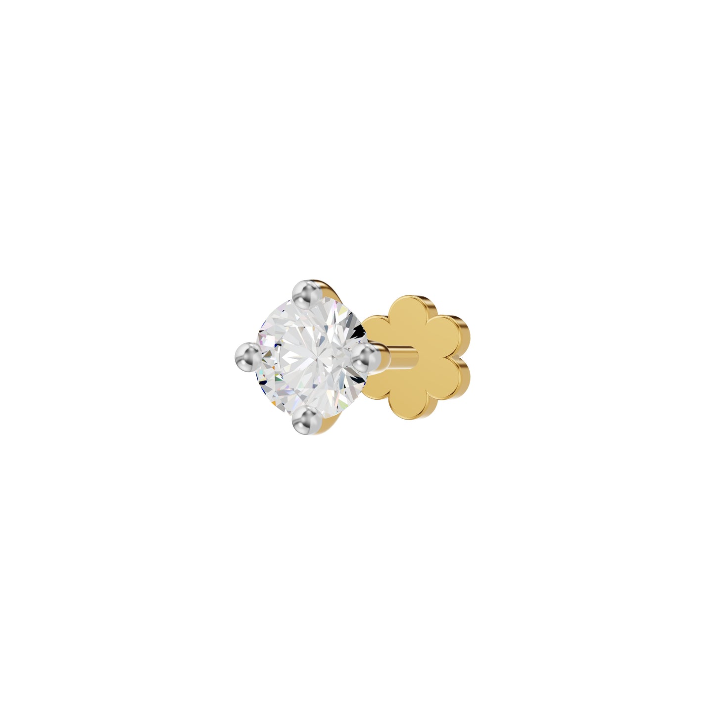 Captivating Charisma Diamond Nose Pin