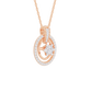 Radiant Regalia Diamond Pendant