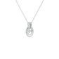 Radiant Regalia Diamond Pendant 18 KT / White Gold