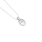 Radiant Regalia Diamond Pendant 18 KT / White Gold