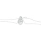 Radiant Regalia Diamond Pendant 18 KT / White Gold