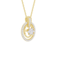 Radiant Regalia Diamond Pendant