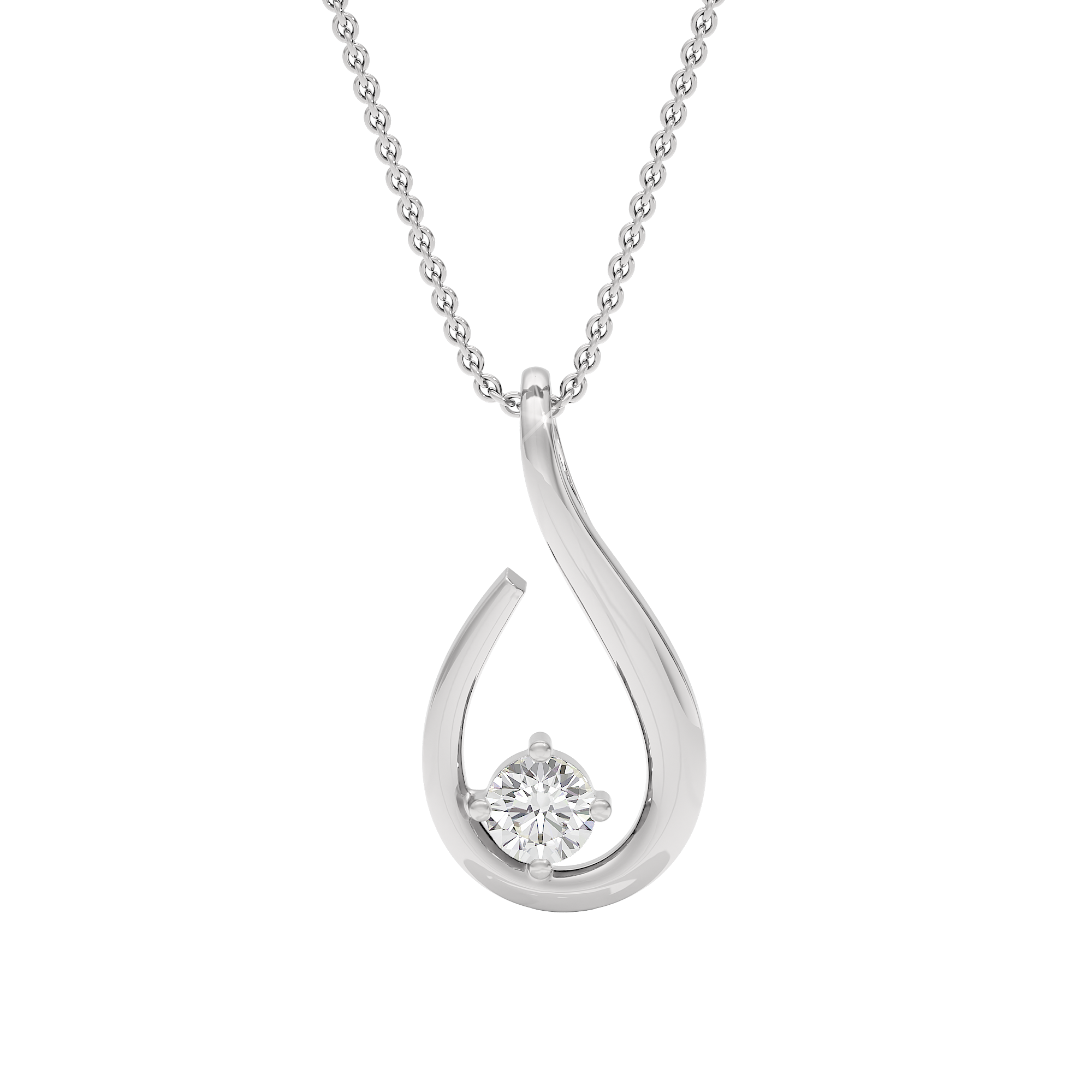 Opulent Odyssey Diamond Pendant