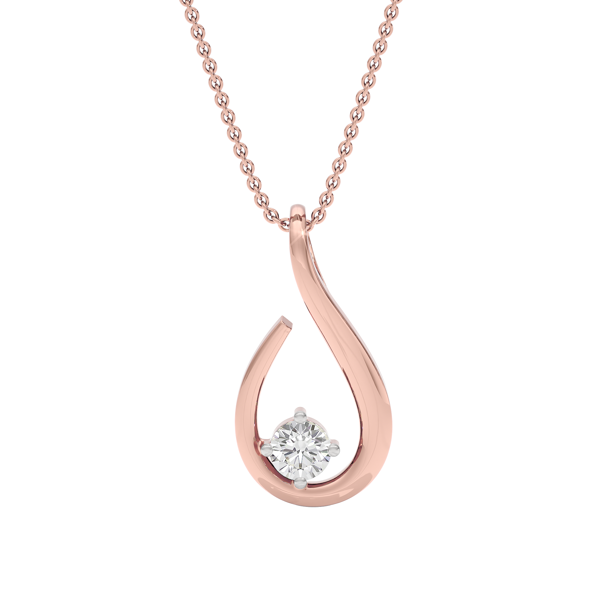 Opulent Odyssey Diamond Pendant