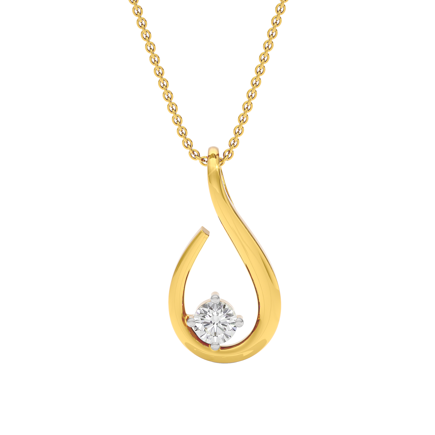 Opulent Odyssey Diamond Pendant