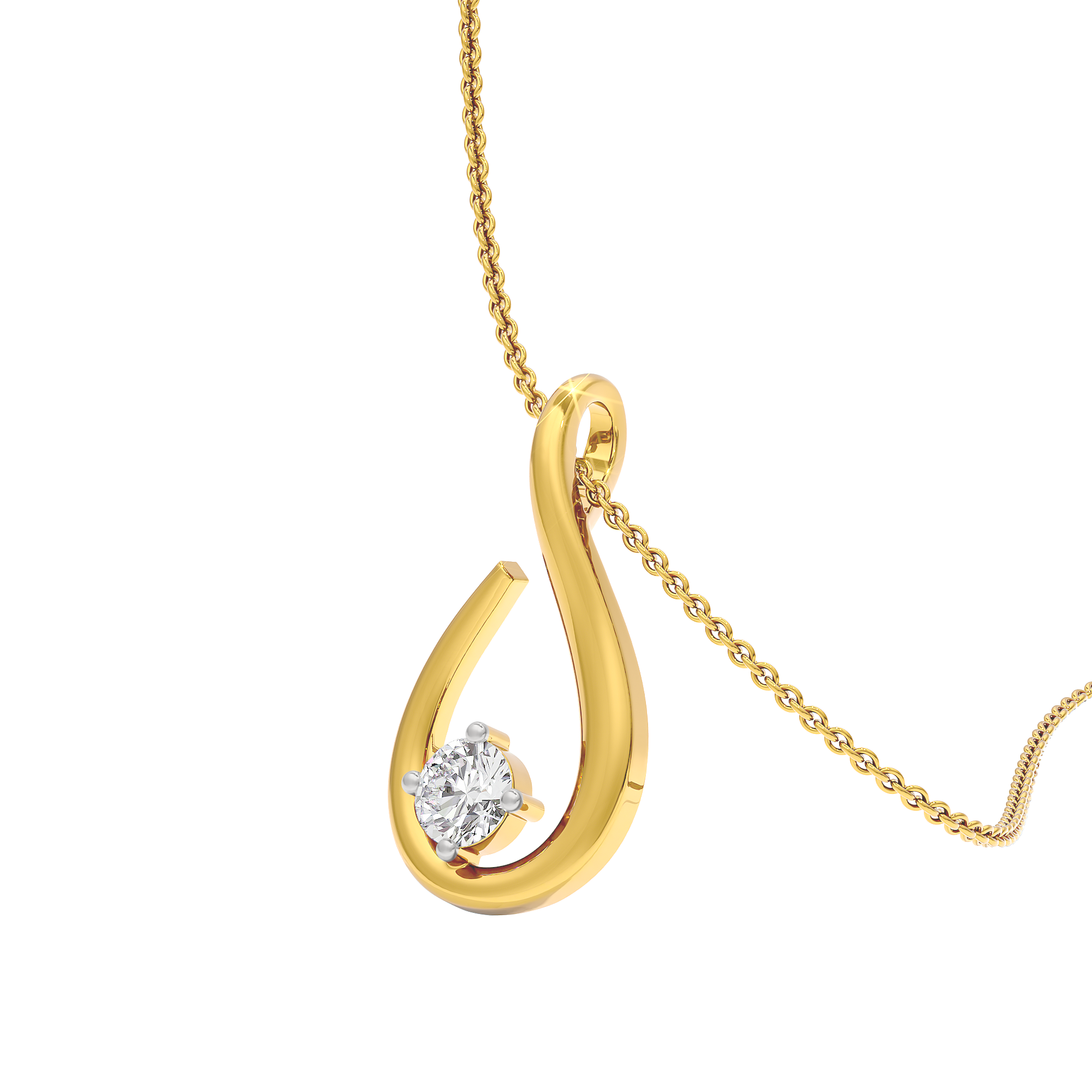 Opulent Odyssey Diamond Pendant