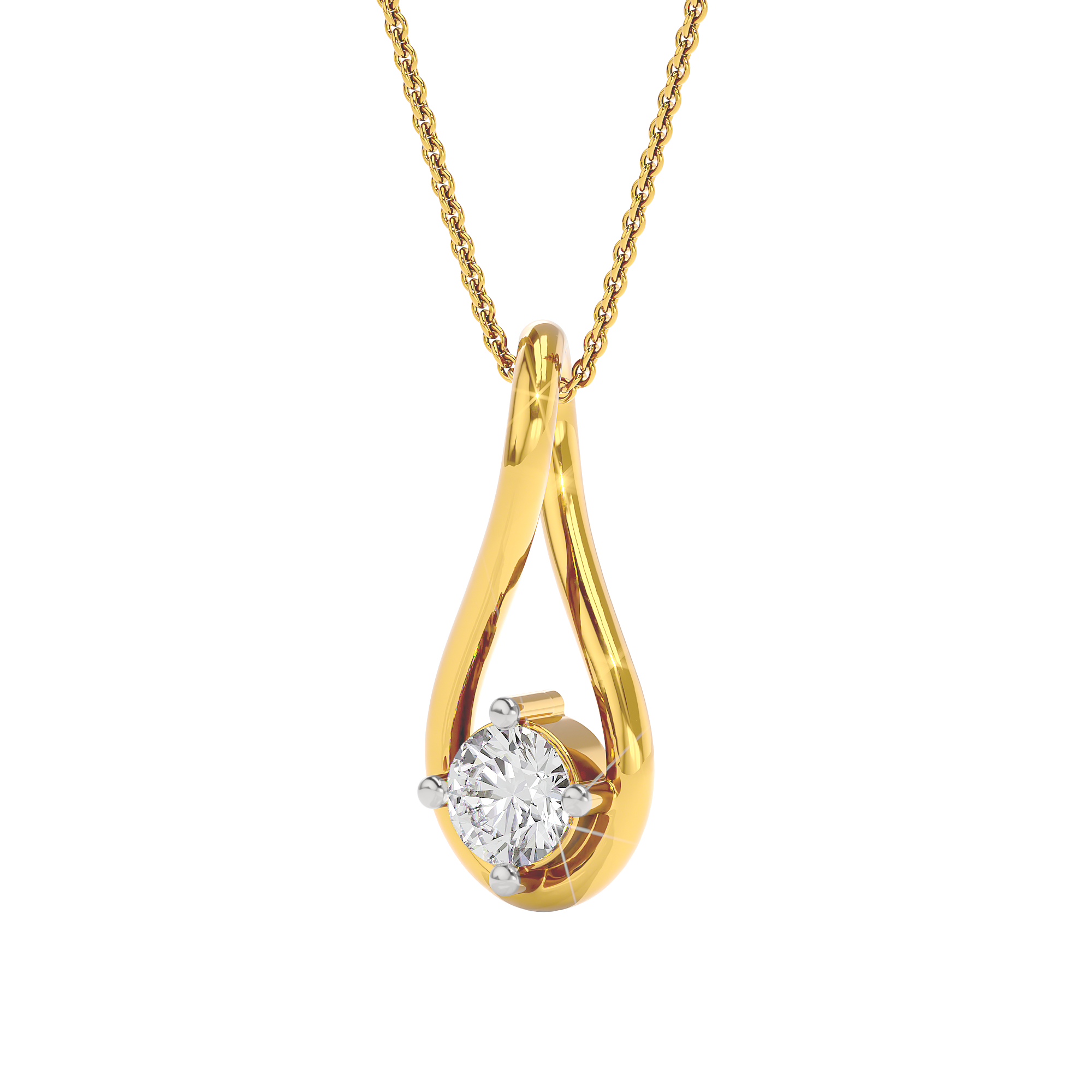 Ethereal Elysium Diamond Pendant