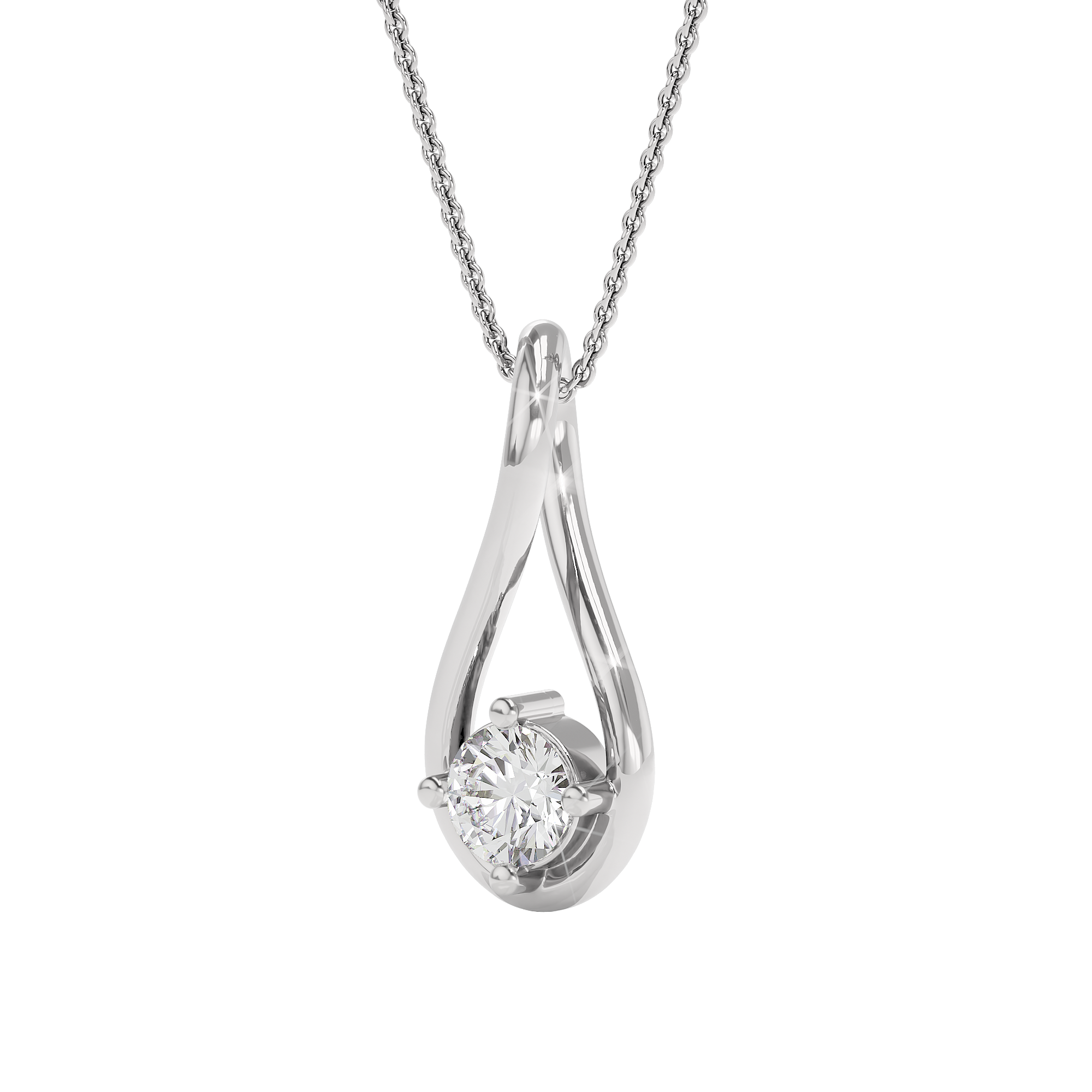 Ethereal Elysium Diamond Pendant