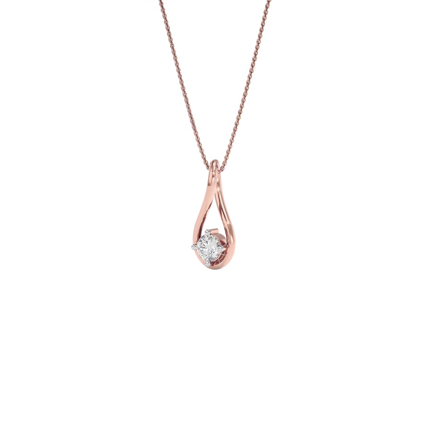 Luxe Bloom Diamond Pendant