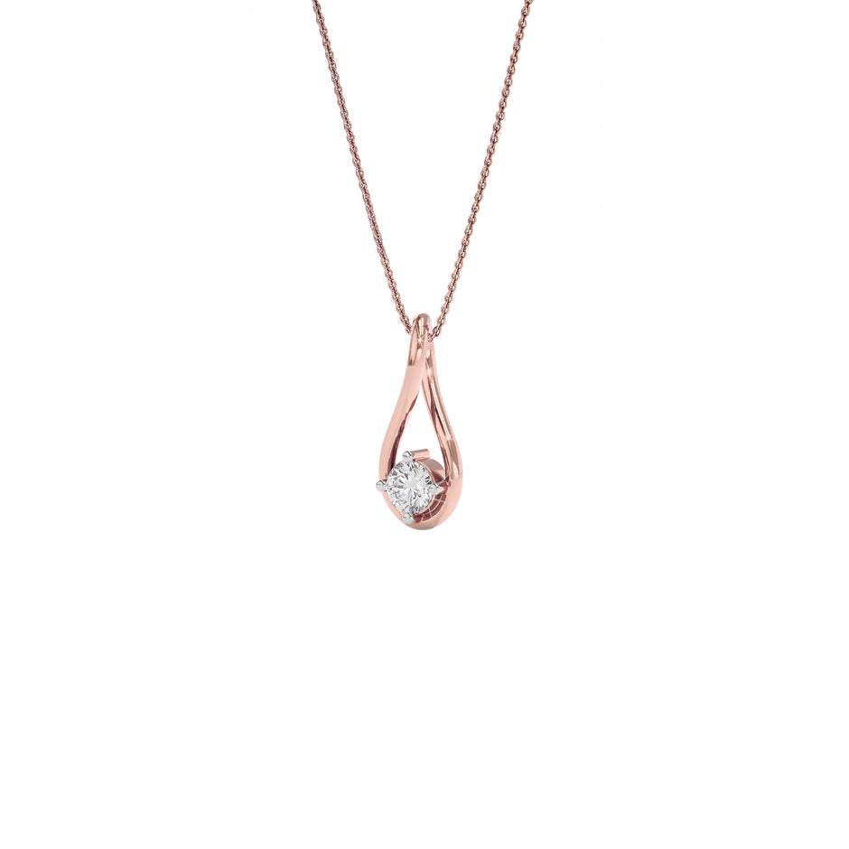 Luxe Bloom Diamond Pendant